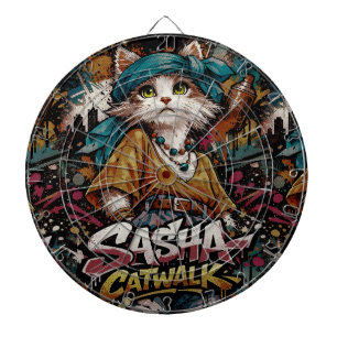 Cible De Fléchettes Sasha Catwalk Dartboard