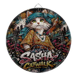 Cible De Fléchettes Sasha Catwalk Dartboard