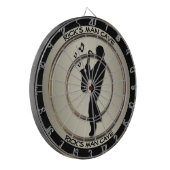 Cible De Fléchettes Saxophone Player Personal Man Cave Regulation (Devant gauche)