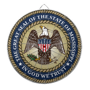 Cible De Fléchettes Sceau du Mississippi (État des États-Unis)