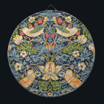 Cible De Fléchettes Schéma floral William Morris Strawberry Thief<br><div class="desc">Cible de flechettes Florale de William Morris Strawberry Thief</div>