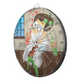 Cible De Fléchettes Scientifique avec tubes d'essai (Devant droit)