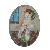 Cible De Fléchettes Scientifique avec tubes d'essai (Devant gauche)