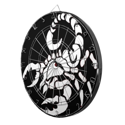 Cible De Fléchettes "Scorpion " (Devant droit)