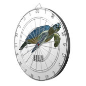 Cible De Fléchettes Sea turtle cartoon (Devant droit)