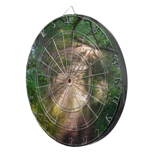 Cible De Fléchettes sentier forestier (Devant droit)