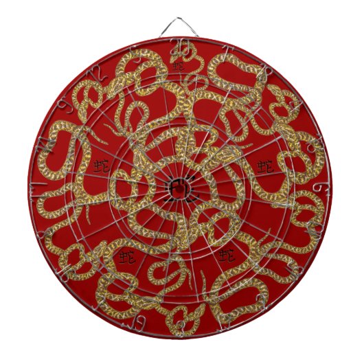 Cible De Fléchettes Serpents ! (Devant)