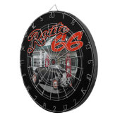 Cible De Fléchettes Service Route 66 (Devant droit)