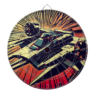 Cible De Fléchettes SF Anime Starfighter - Woodcut (1)