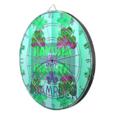 Cible De Fléchettes Shamrock festif captivant la florale de St. Patric (Devant droit)