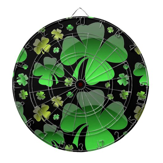 Cible De Fléchettes Shiney Shamrock (Devant)