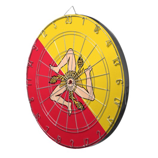 Cible De Fléchettes Sicilia (Devant droit)