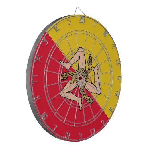 Cible De Fléchettes Sicilia (Devant gauche)