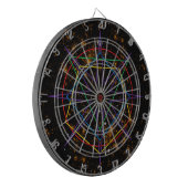 Cible De Fléchettes Sigil de Géométrie Sacrée (Devant gauche)