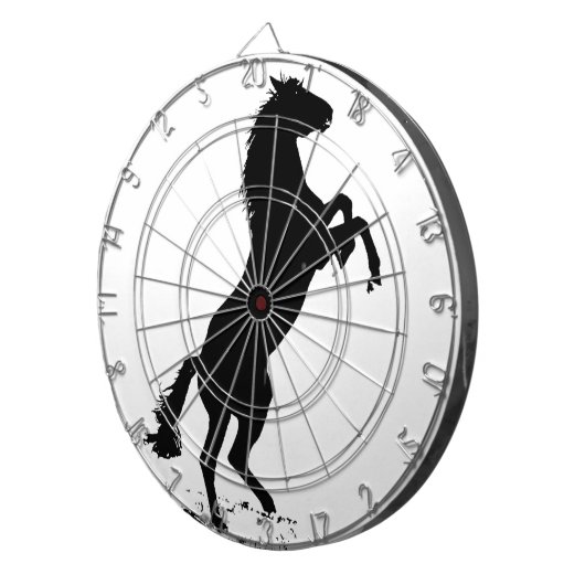 Cible De Fléchettes Silhouette du cheval d'élevage (Devant droit)