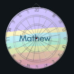 Cible De Fléchettes simple lettre initiale monogramme ajouter votre no<br><div class="desc">conception</div>