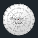 Cible De Fléchettes SIMPLE MINIMAL.CUTIE ADD NAME BABY baby shower Thr<br><div class="desc">Conception</div>