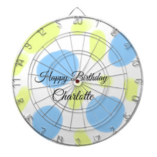 Cible De Fléchettes SIMPLE MINIMAL.CUTIE AJOUTER NOM BÉBÉ joyeux anniv