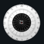 CIBLE DE FLÉCHETTES SIMPLE MODERNE MODERNE MONOGRAM ÉLÉGANT CHIC STYLE<br><div class="desc">CONCEPTION</div>
