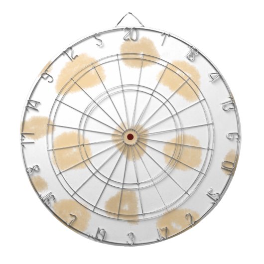 CIBLE DE FLÉCHETTES SIMPLE MODERNE MODERNE MONOGRAM ÉLÉGANT CHIC STYLE (Devant)