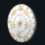 CIBLE DE FLÉCHETTES SIMPLE MODERNE MODERNE MONOGRAM ÉLÉGANT CHIC STYLE<br><div class="desc">CONCEPTION</div>