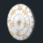 CIBLE DE FLÉCHETTES SIMPLE MODERNE MODERNE MONOGRAM ÉLÉGANT CHIC STYLE<br><div class="desc">CONCEPTION</div>