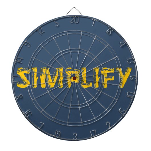 Cible De Fléchettes Simplifier (Devant)