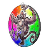 Cible De Fléchettes Singe idiot (Devant droit)