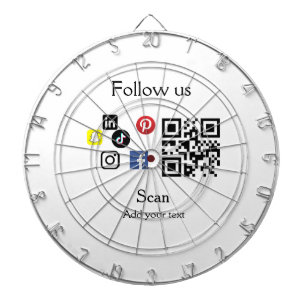 Cible De Fléchettes Site web d'entreprise simple code à barres QR code