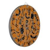 Cible De Fléchettes Skeletons d'Halloween Macabre Dance (Devant gauche)