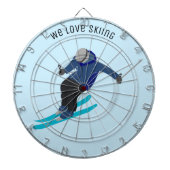 Cible De Fléchettes Ski (Devant)