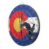 Cible De Fléchettes Ski du Colorado (Devant droit)