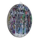 Cible De Fléchettes Skis and Poles (Devant gauche)