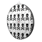 CIBLE DE FLÉCHETTES SKULL AND CROSSBONES (Devant droit)