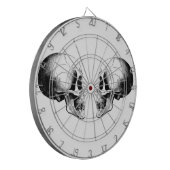 Cible De Fléchettes Skuls Metal Cage Dartboard (Devant gauche)
