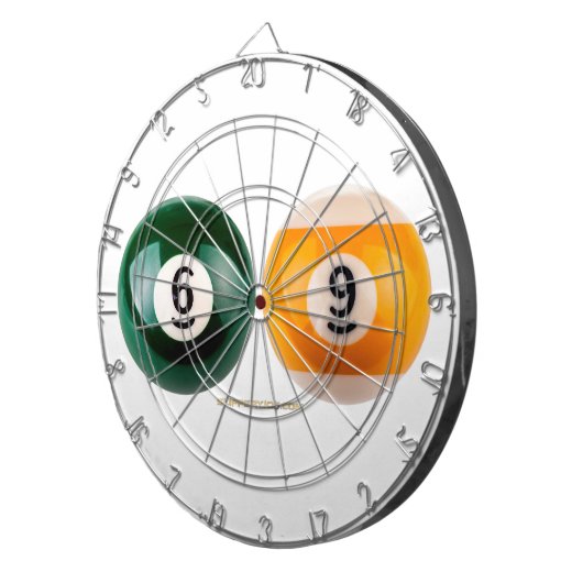 Cible De Fléchettes SlipperyJoe's 69 table de billard dur deux billiar (Devant droit)