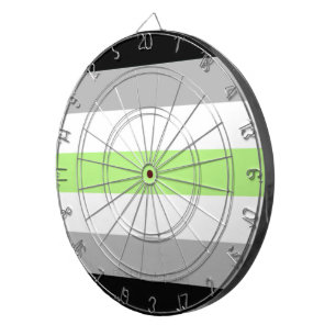 Cible De Fléchettes SlipperyJoe's Agender Pride Drapeaux gay cadeaux L