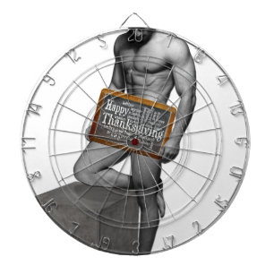 Cible De Fléchettes SlipperyJoe's Thanksgiving tradition musculaire mâ