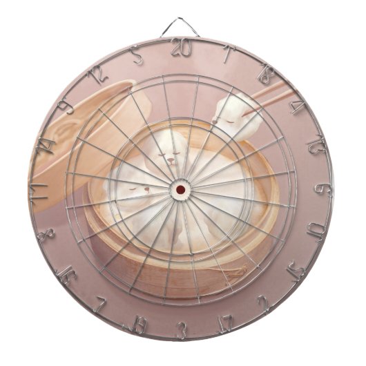 Cible De Fléchettes Smile Dog - Xiao Long Bao Délice (Devant)