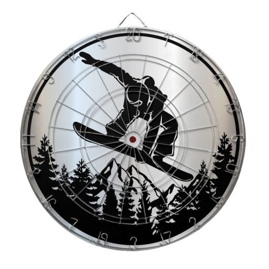 Cible De Fléchettes Snowboard Darboard (Devant)
