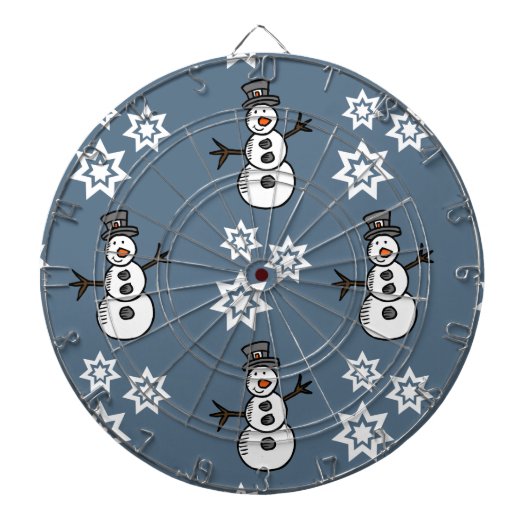 Cible De Fléchettes Snowman (Devant)