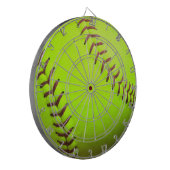 Cible De Fléchettes Softball Yellow Fast Pitch 8U 10U 12U Dartboard (Devant gauche)