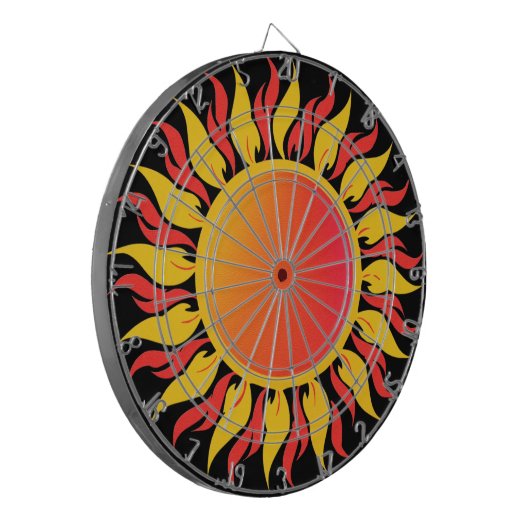 Cible De Fléchettes Soleil (Devant gauche)