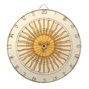 Cible De Fléchettes Soleil de mai