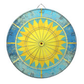 Cible De Fléchettes Soleil et ciel (Devant)