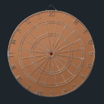 Cible De Fléchettes Solid milk chocolate brown<br><div class="desc">Solid color milk chocolate brown design.</div>