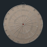 Cible De Fléchettes Solid taupe dusty brown<br><div class="desc">Solid color taupe dusty brown design.</div>