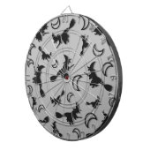 Cible De Fléchettes Sorcière volante entre la moitié de la lune à Hall (Devant droit)