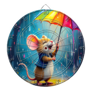 Cible De Fléchettes Souris joyeuse #2