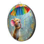 Cible De Fléchettes Souris joyeuse #3 (Devant droit)